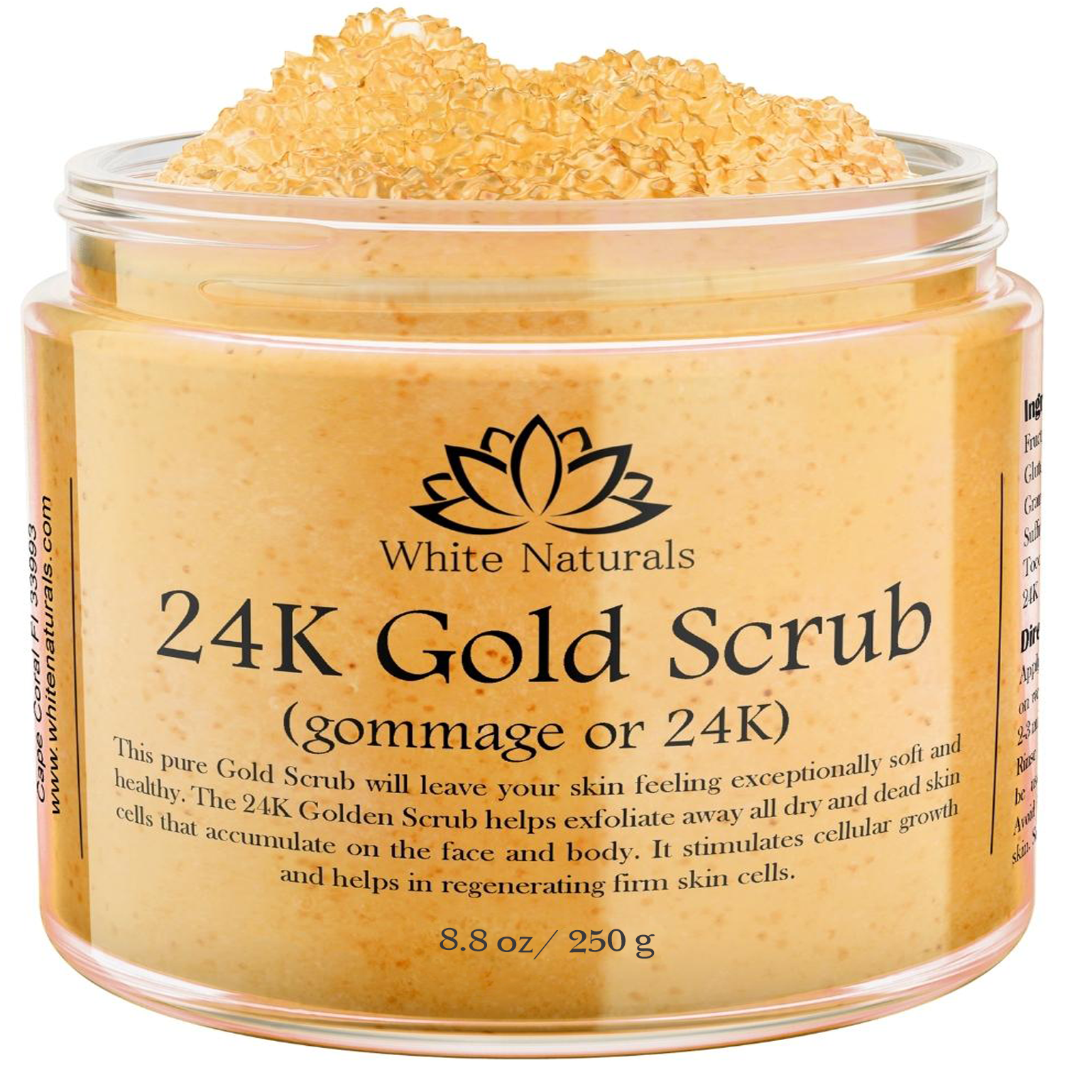 24k gold mask scrub l glutathione 3X L-Glutathione Cream Facial Dark Spot Beauty Secret 220 ml+Track L-Glutathione 24k Gold Mask |First