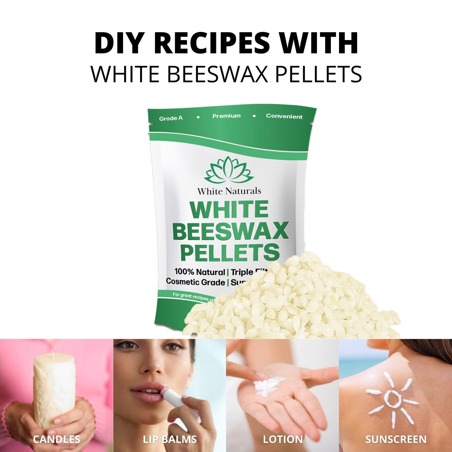 White Beeswax 10lb