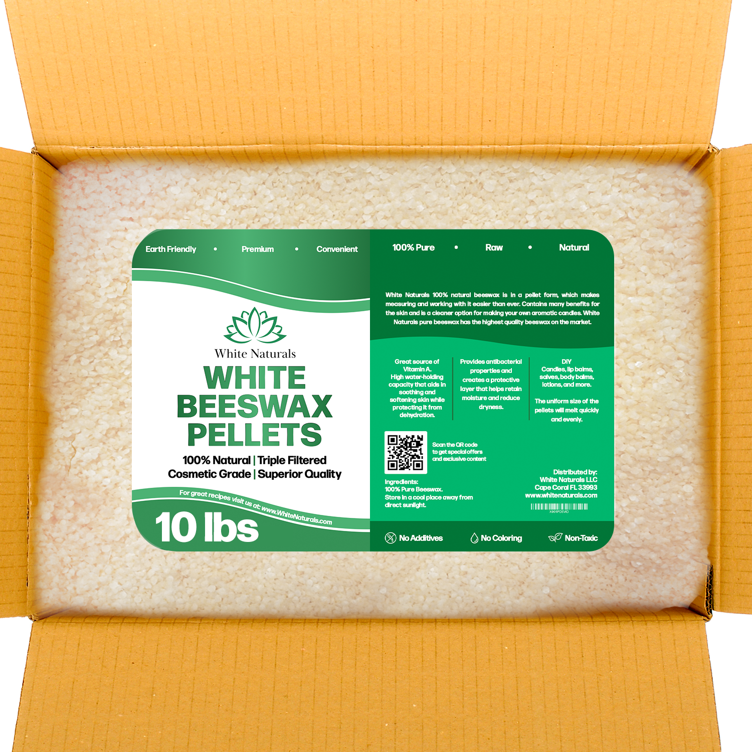 White Beeswax 10lb