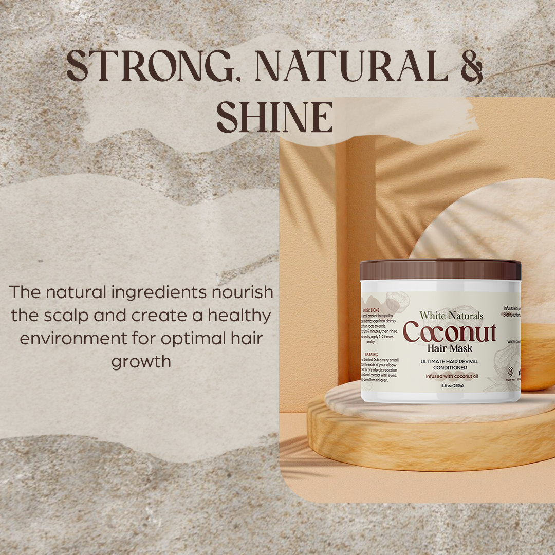 Natural Hair Growth Coconut Hair Mask