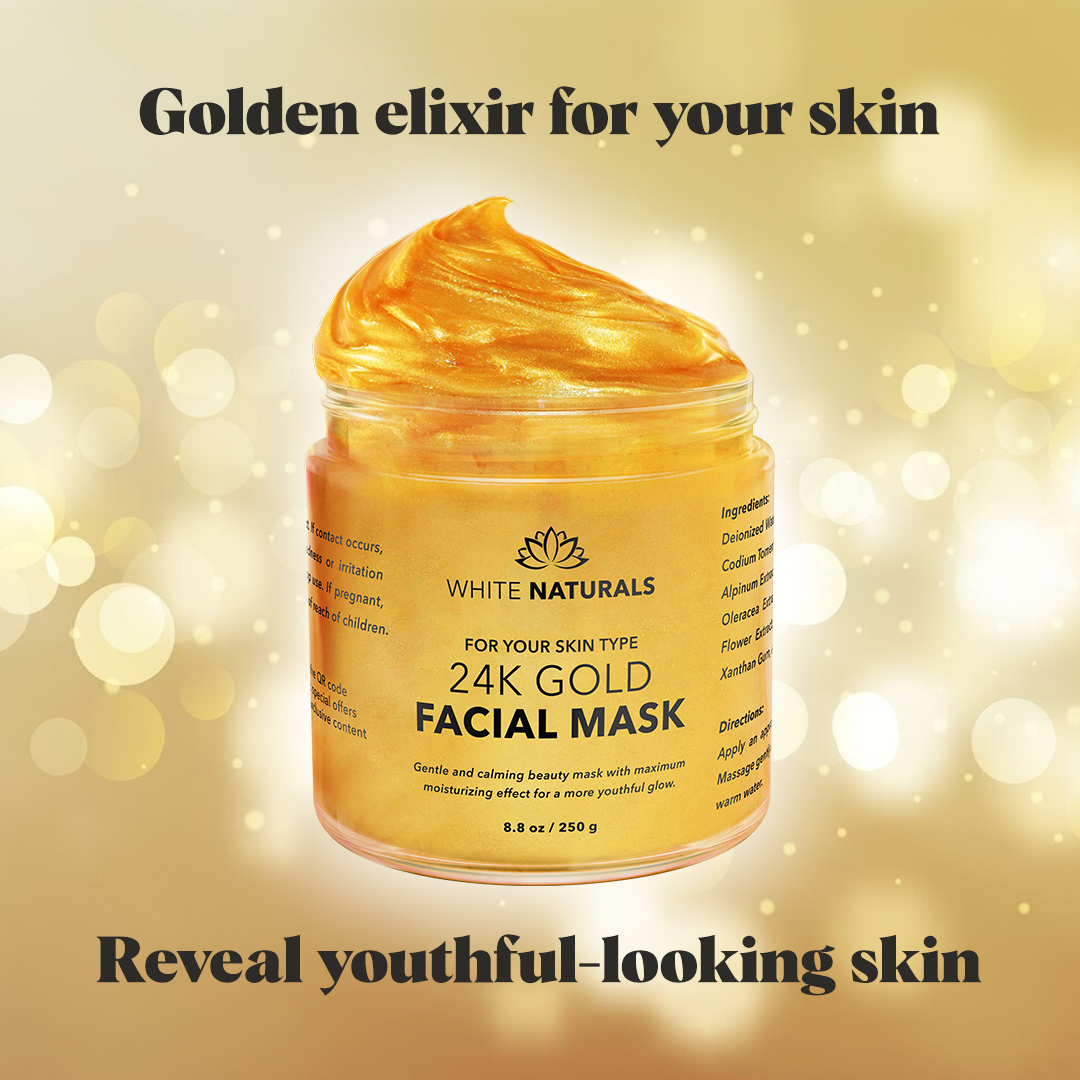 24K Gold Facial Mask