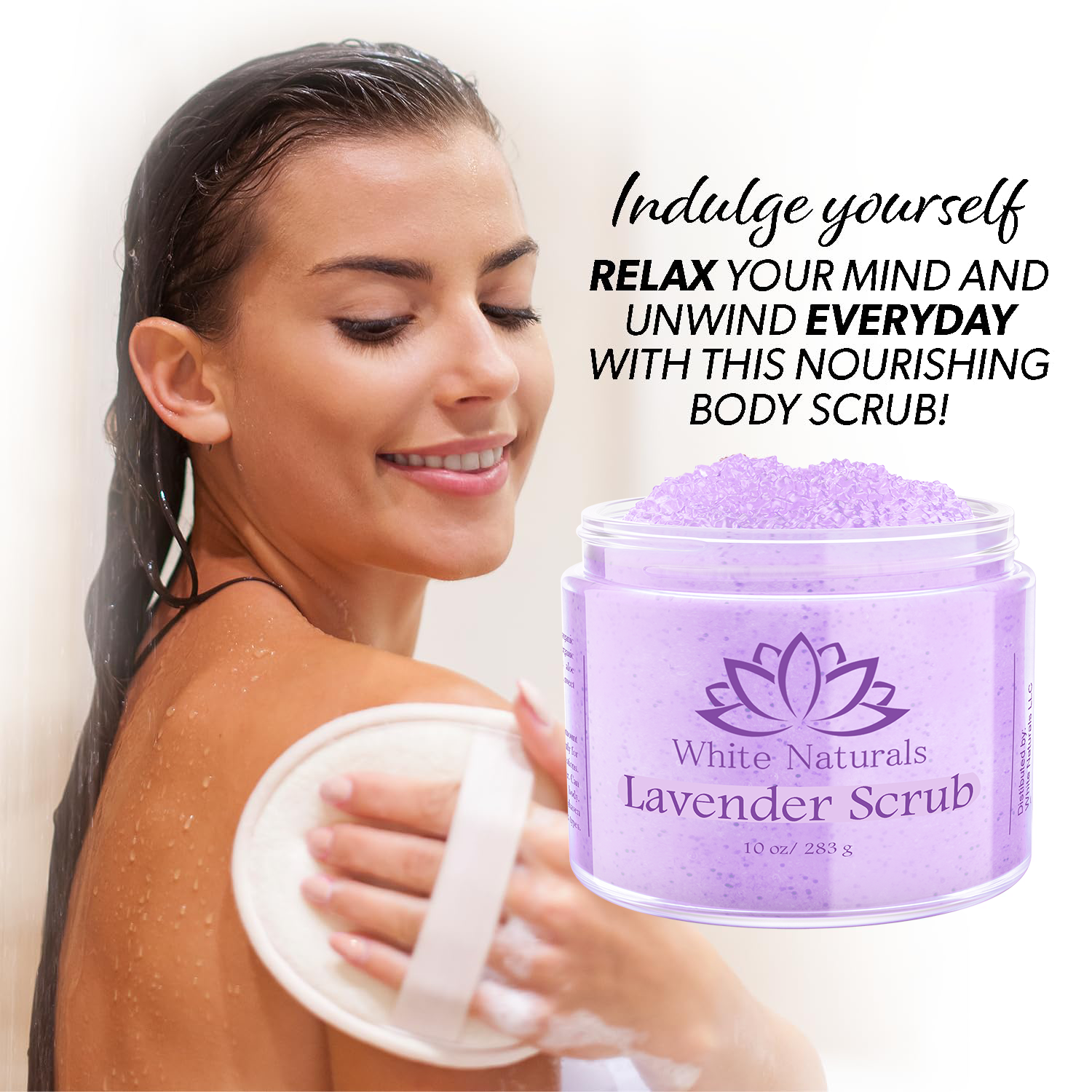 Lavender Scrub