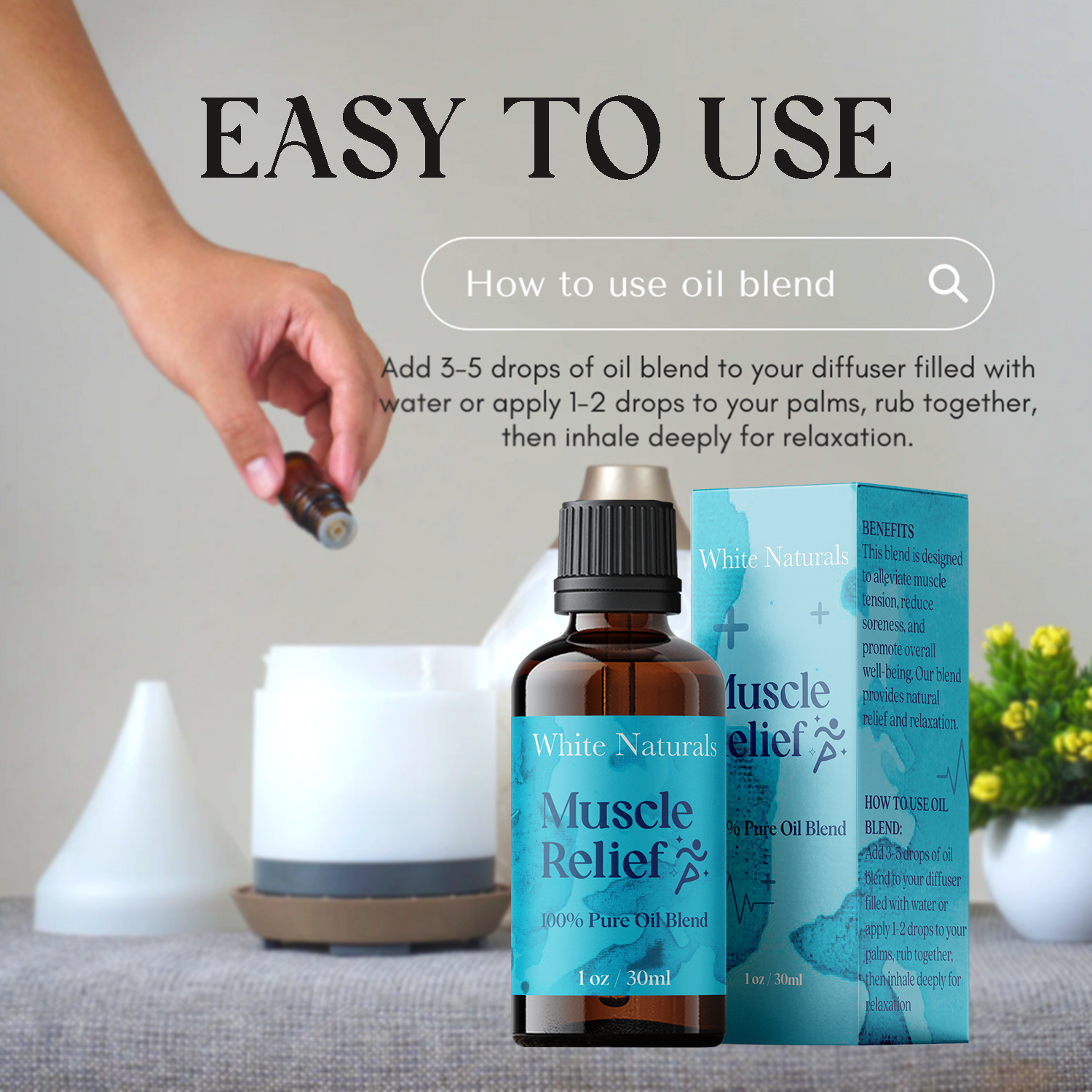 Muscle Relief Bend Oil