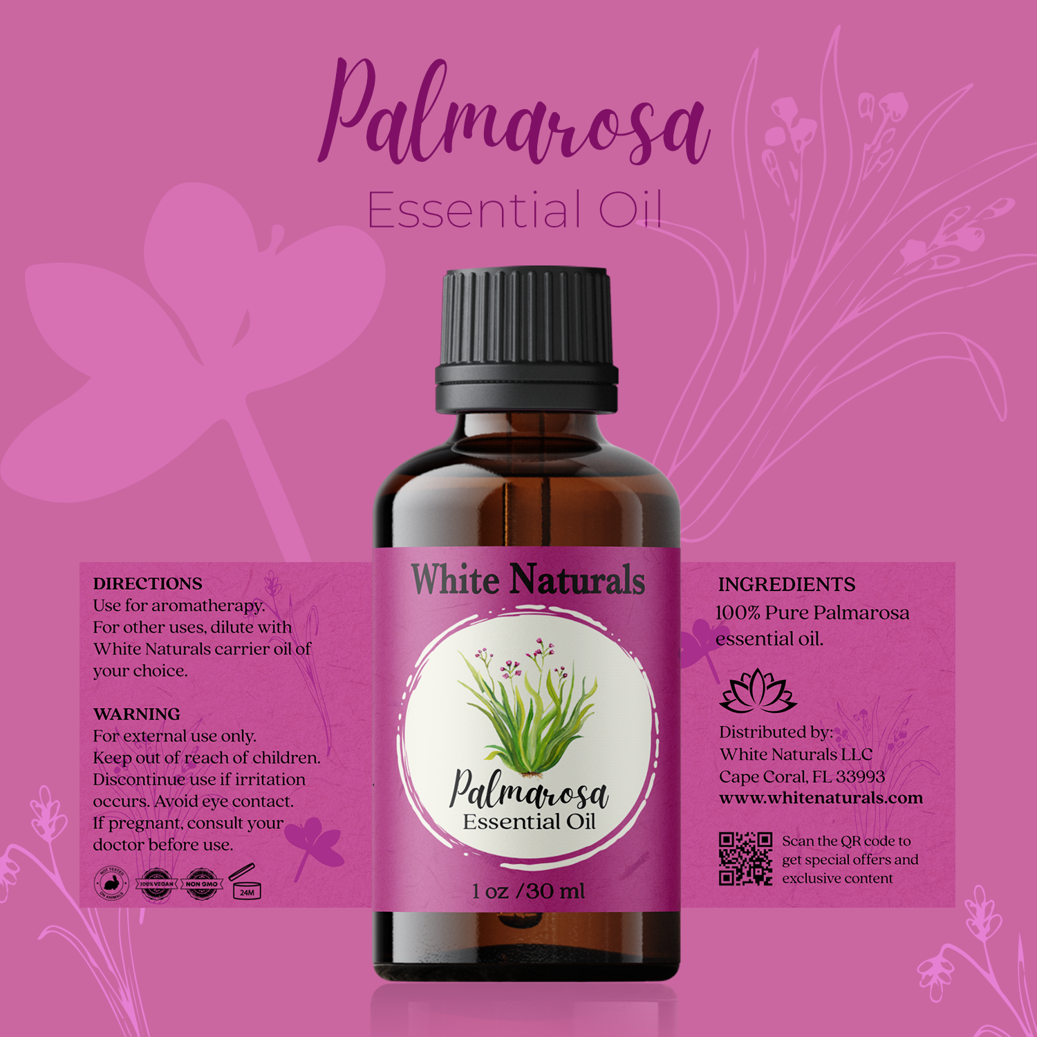 Palmarosa Essential Oil