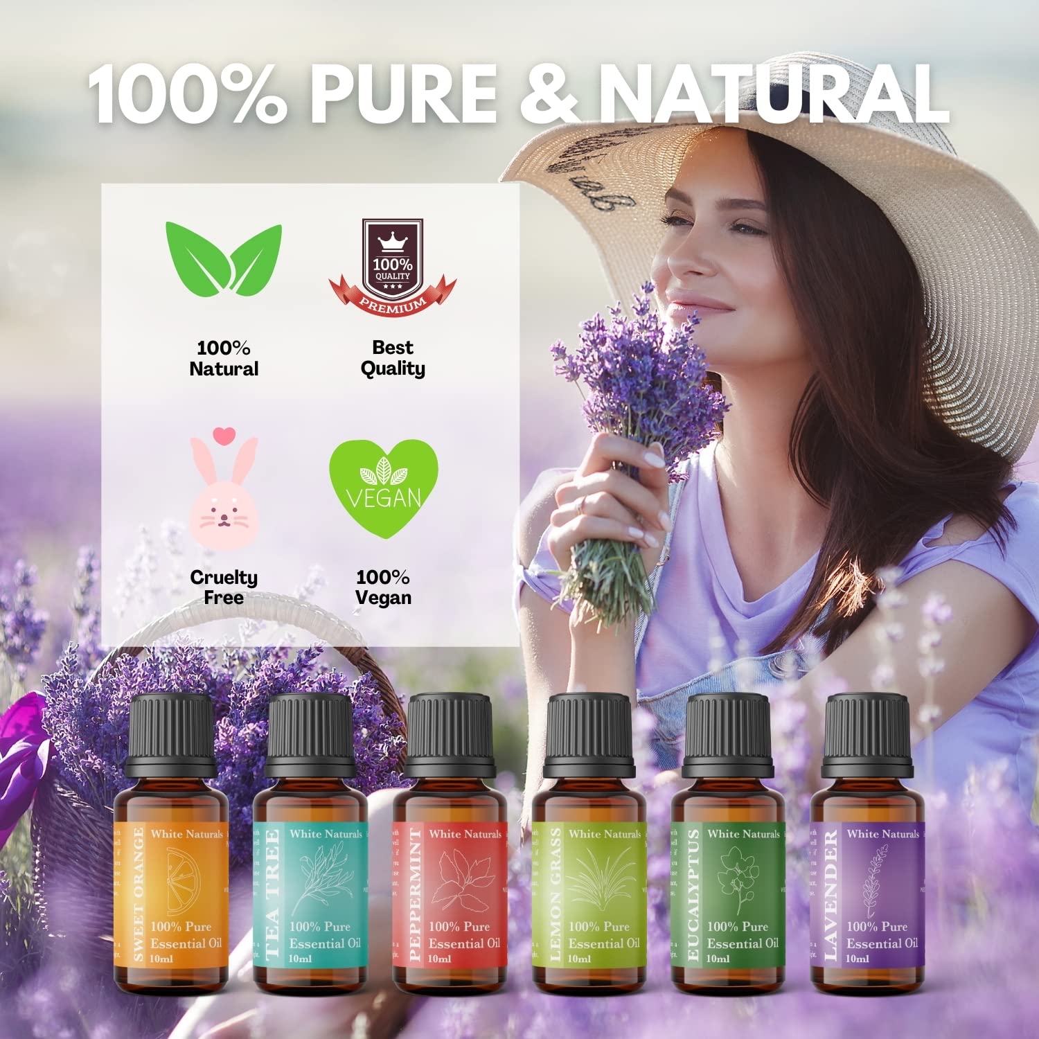 Essential Oil - ENERGY Blend  100% Pure, Organic, & Cruelty-Free