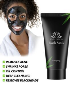 Charcoal Black Face Mask - Naturals