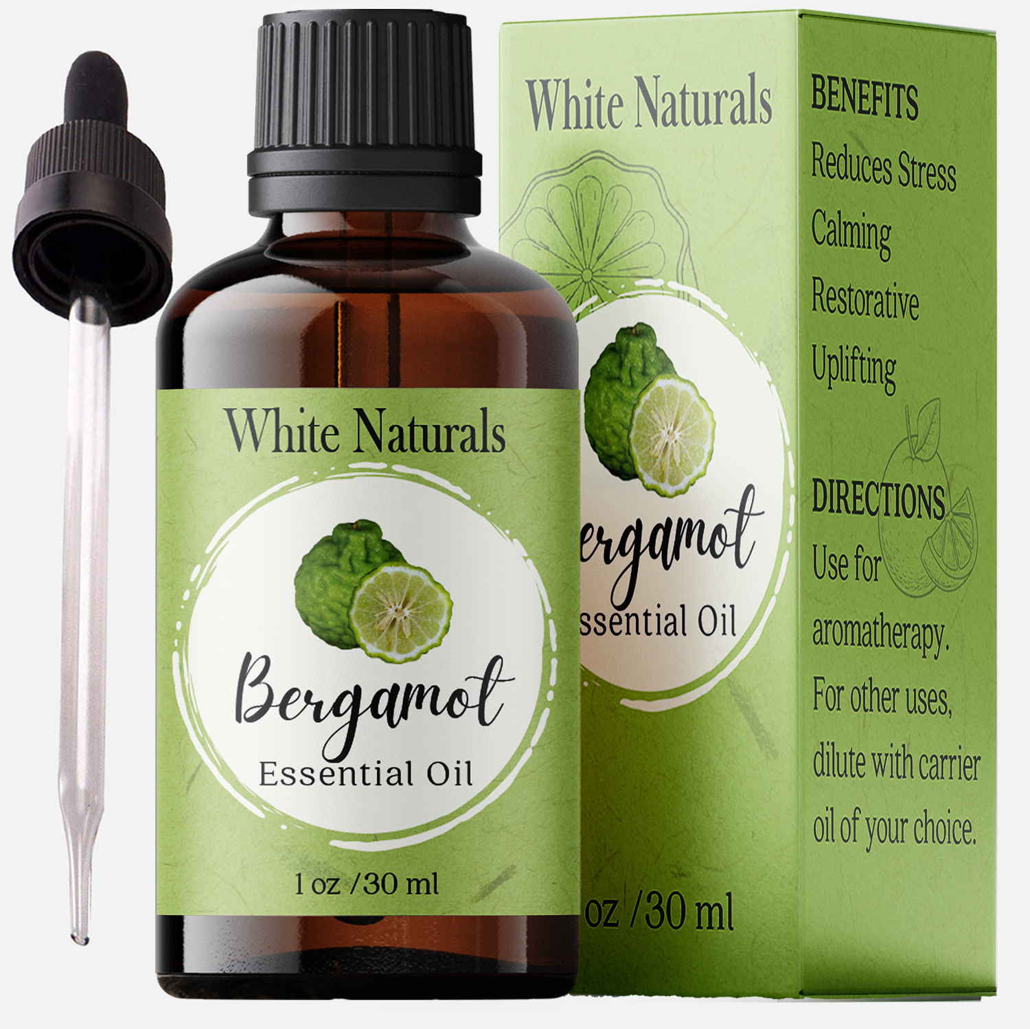 Bergamot Essential Oil - White Naturals
